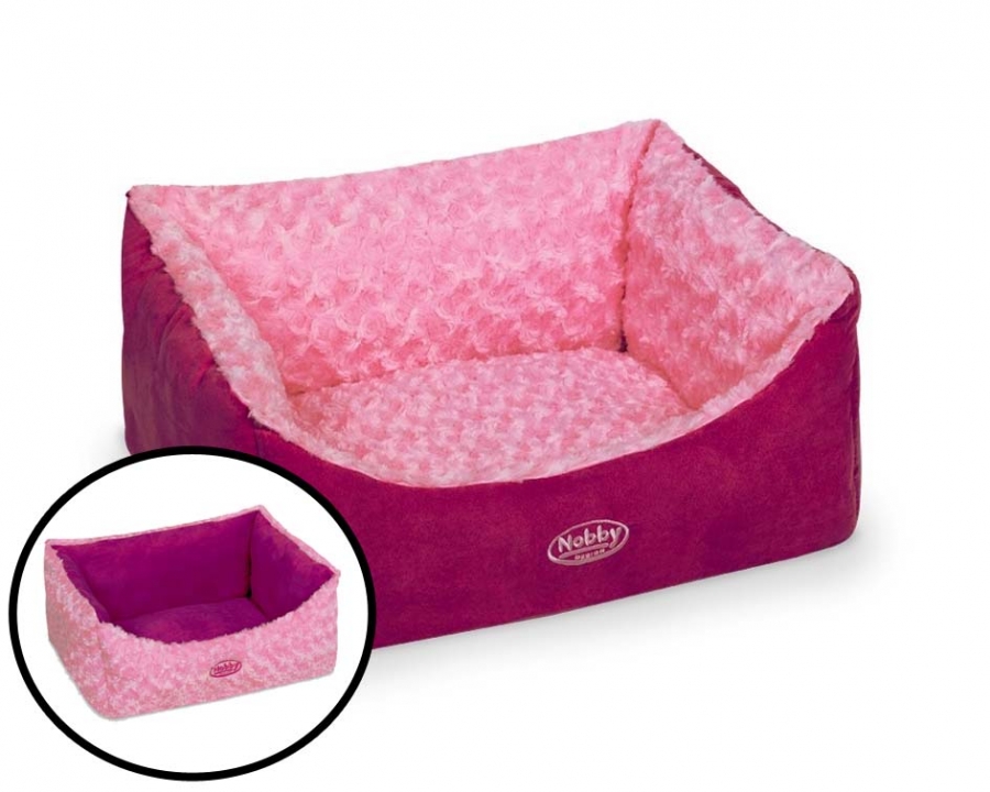 Nobby Comfort Bed Square  Arusha Pink