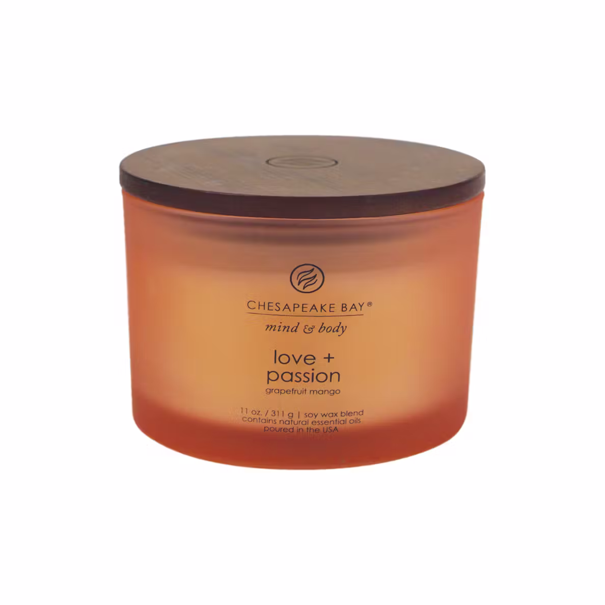 Chesapeake Bay Candle Mind + Body - Love & Passion Grapefruit Mango