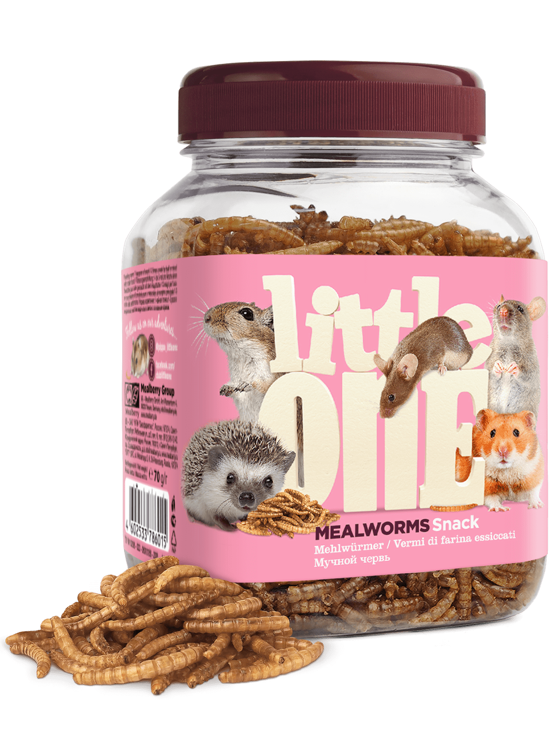 Little One Snack For All Small Mammals Mealworms
