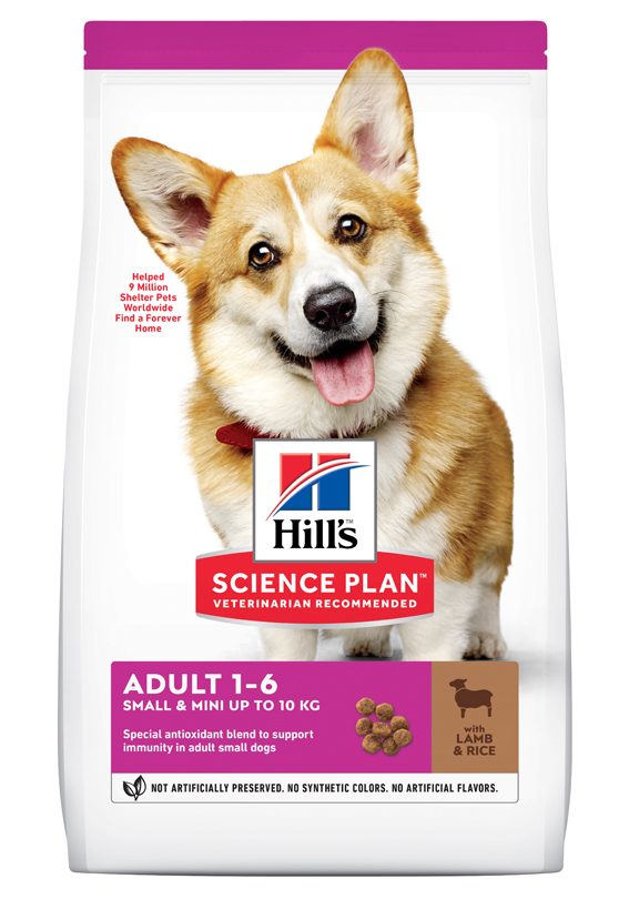 Hill's Science Plan Small & Mini Adult Dog Food With Lamb & Rice