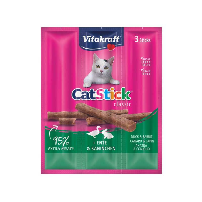 Vitakraft Cat Sticks Mini Duck Rabbit
