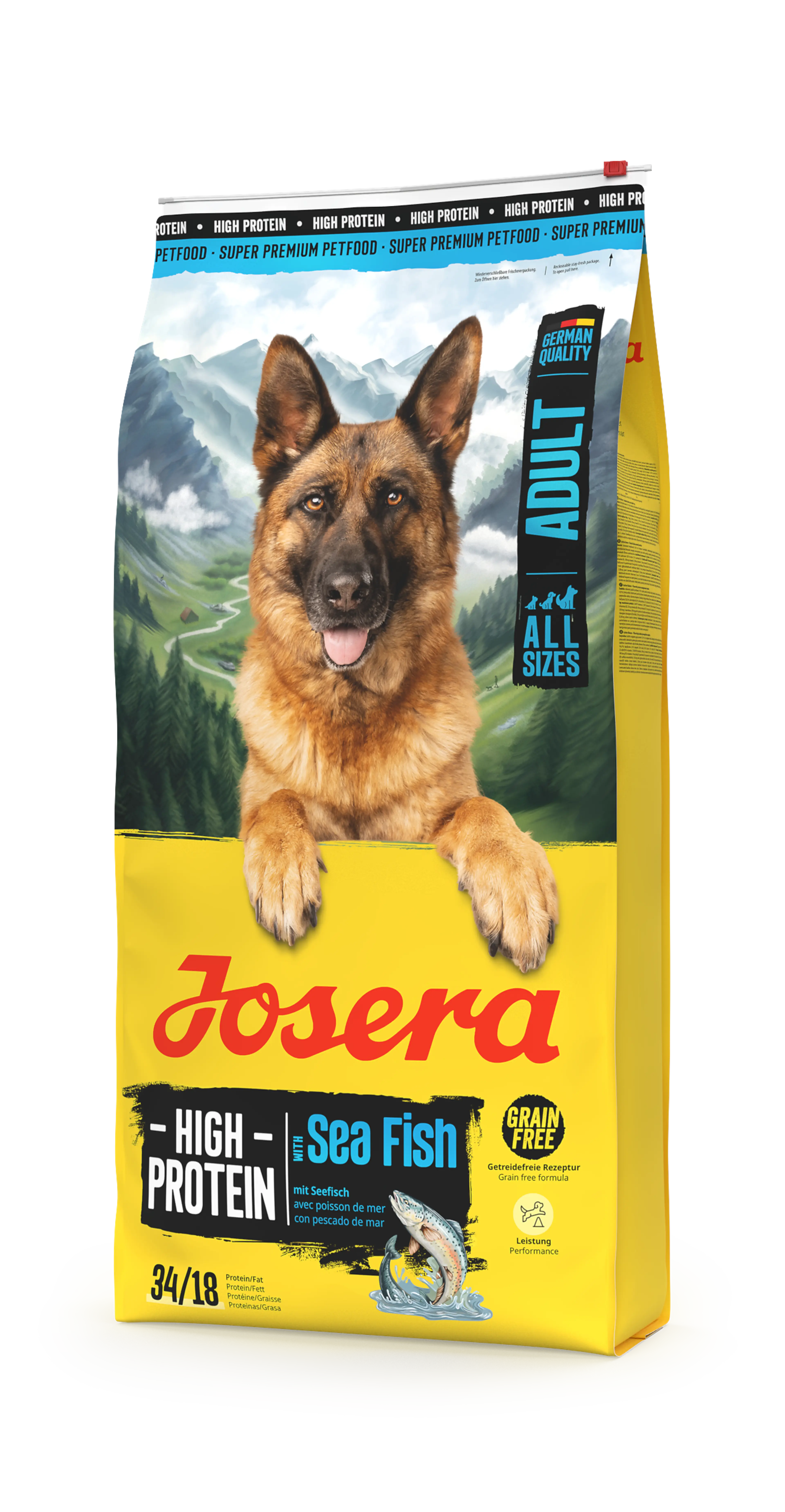 Josera All Sizes Adult High Protein Sea Fish