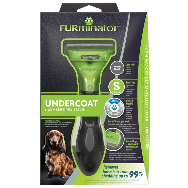 Furminator Undercoat Deshedding Tool Small Dog Long Hair