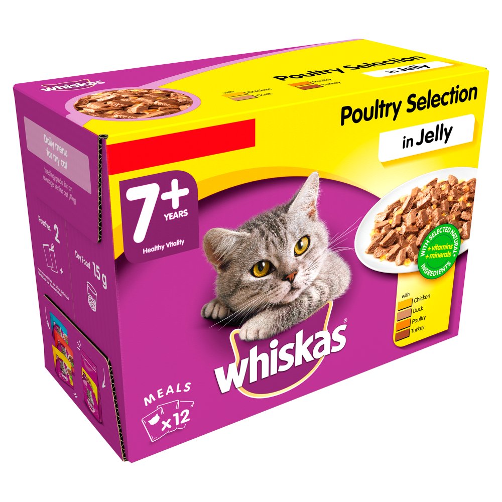Whiskas 7 Poultry Selection In Jelly