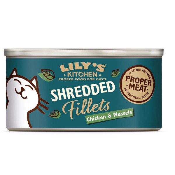 Lily's Kitchen Shredded Fillets Chicken & Mussels