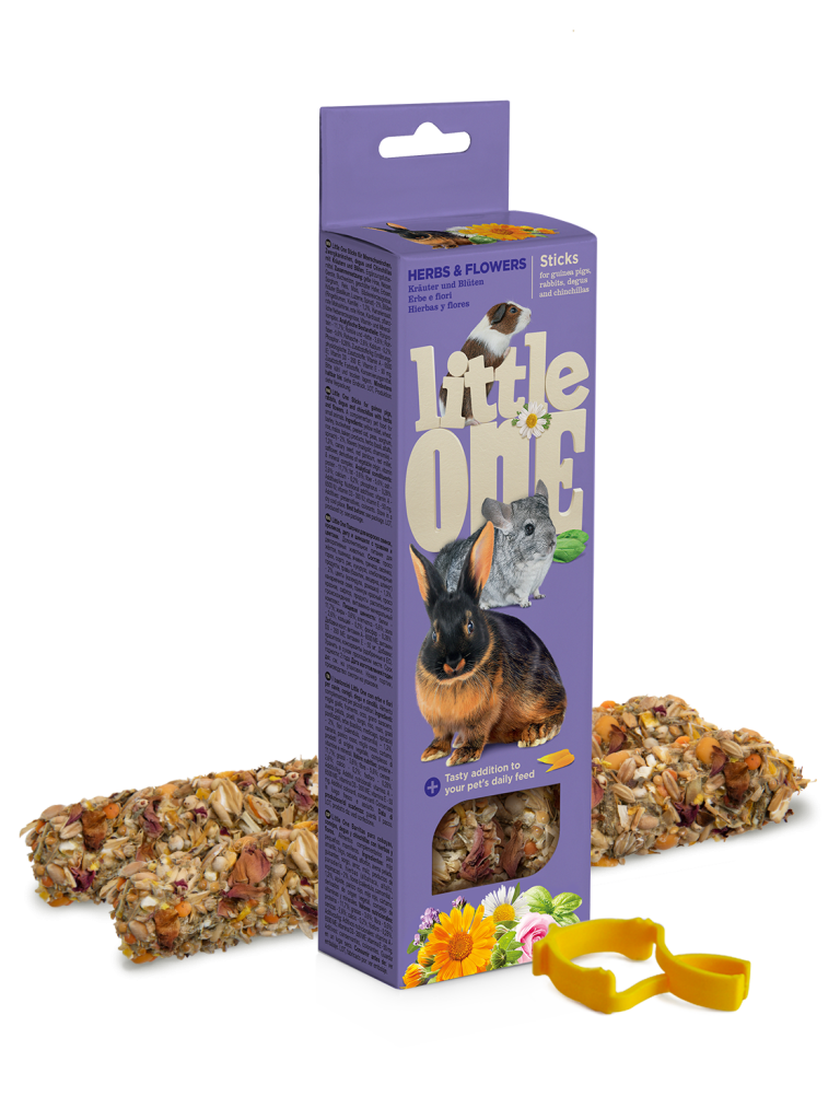 Little One Sticks For All Small Animals With Herbs And Flowers