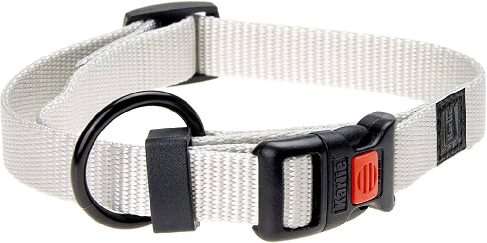 Karlie Collar In Nylon Sportiv Plus Grey