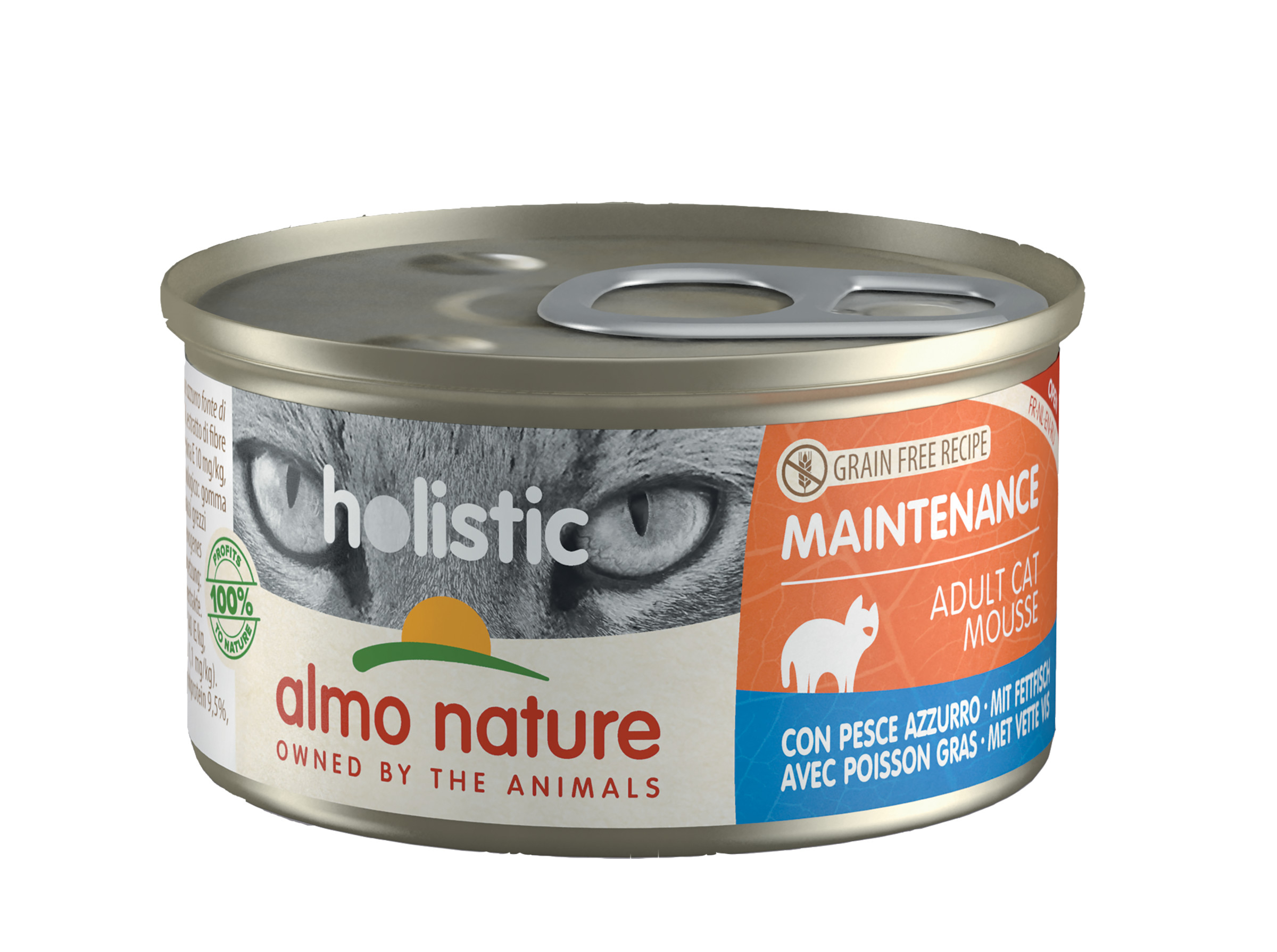 Almo Nature Holistic Adult Cat Mousse With Oily Fish