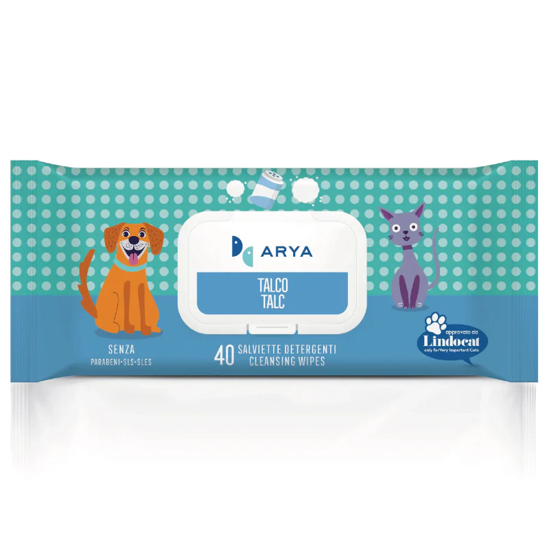 Arya Wet Wipes Talc