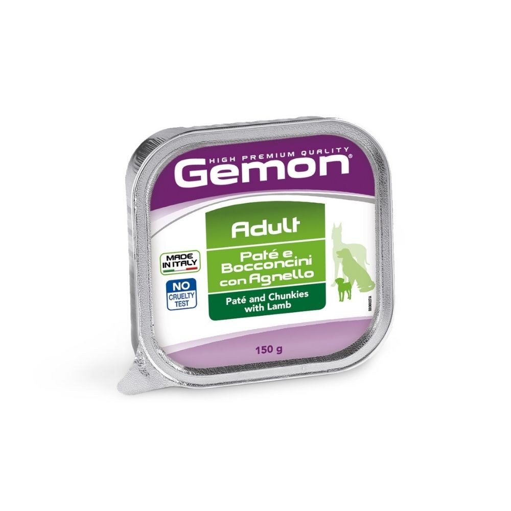 Gemon Dog Adult Lamb Chunk & Pate