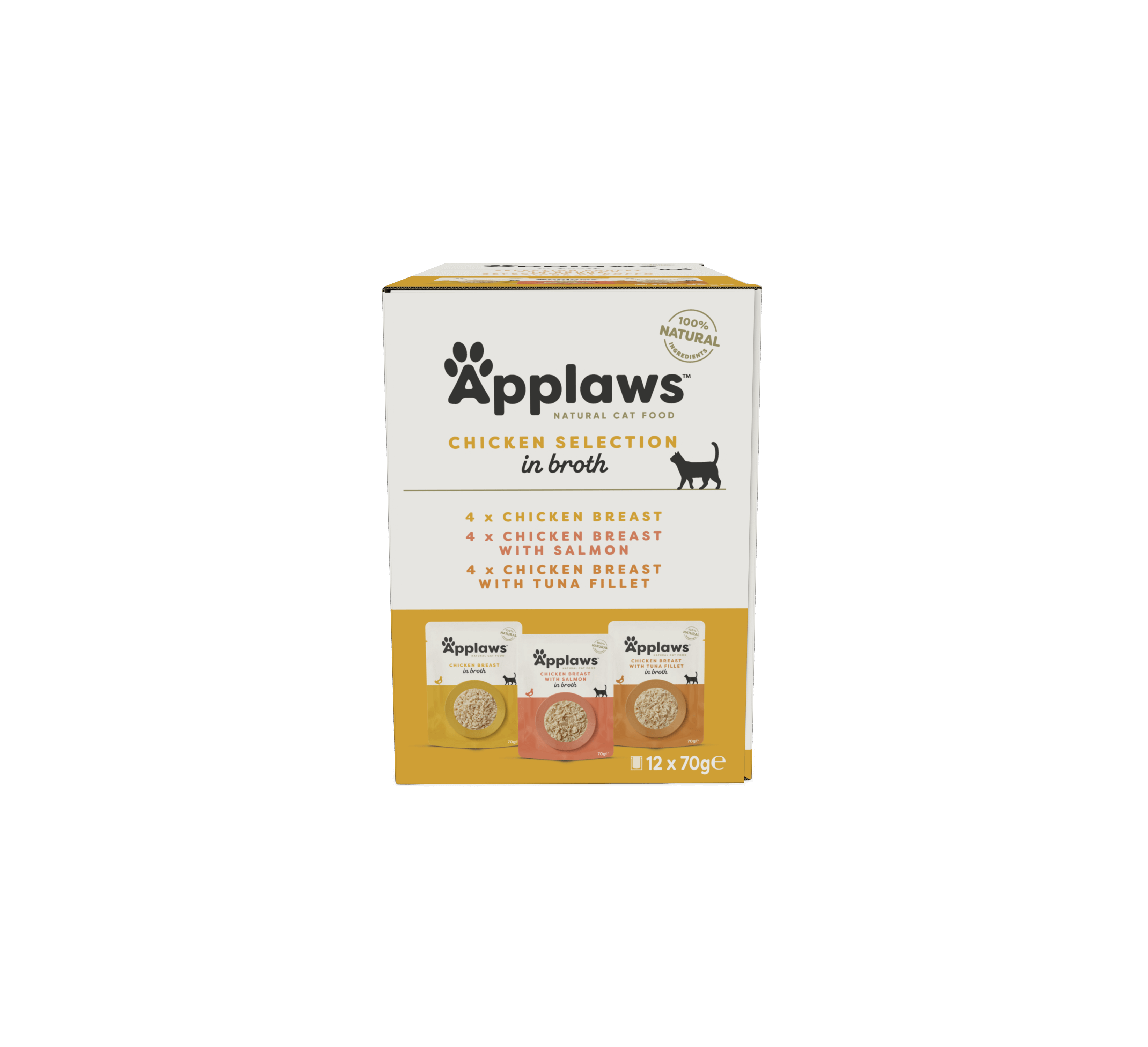 Applaws Cat Chicken Selection Multipack In Broth