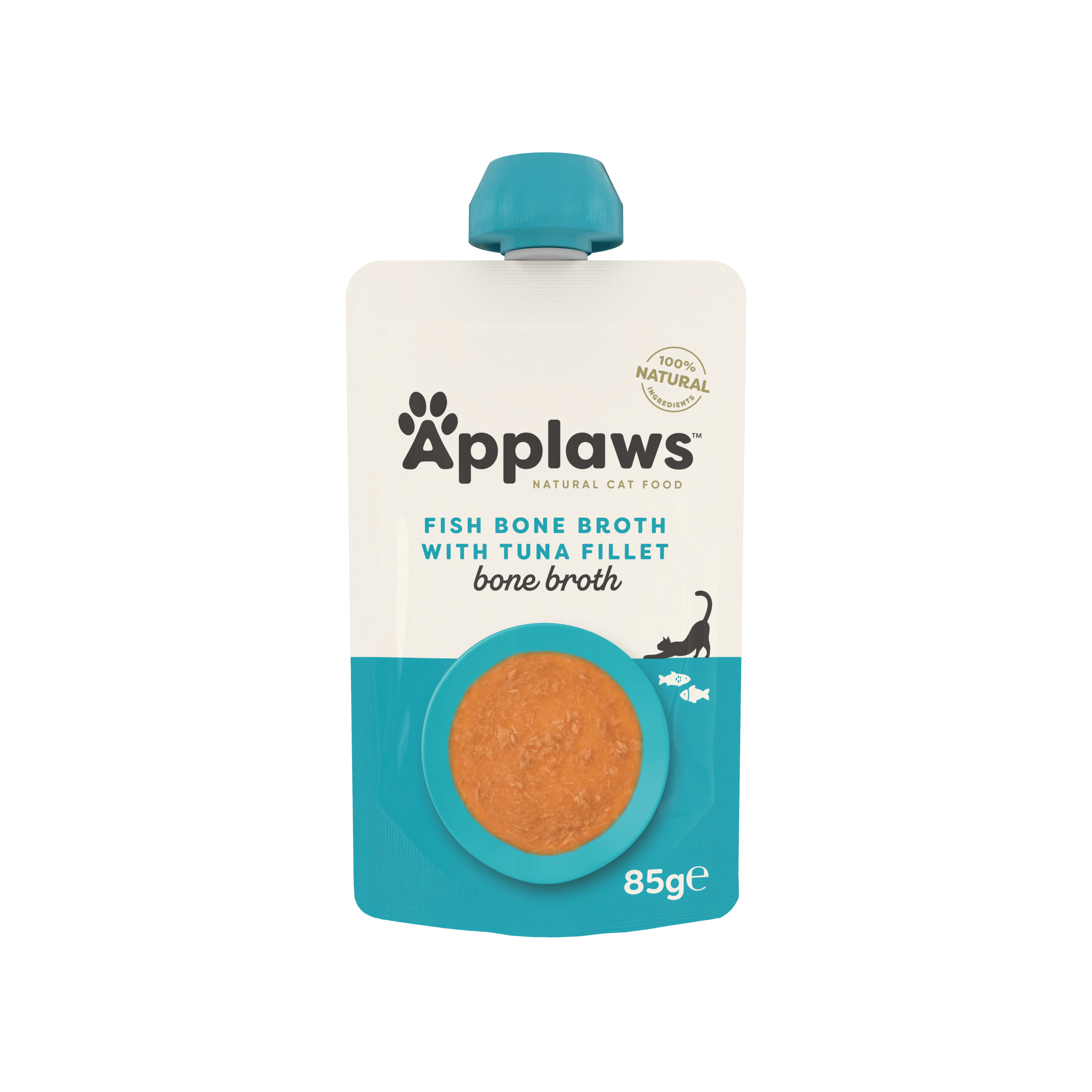 Applaws Cat Fish Bone Broth With Tuna Fillet Topper