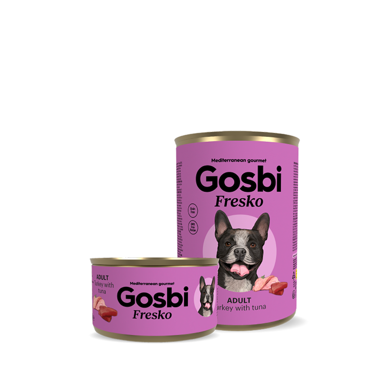 Gosbi Fresko Dog Adult Turkey With Tuna
