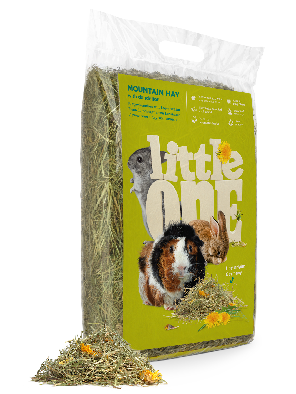 Little One Mountain Hay With Dantelion Not Pressed