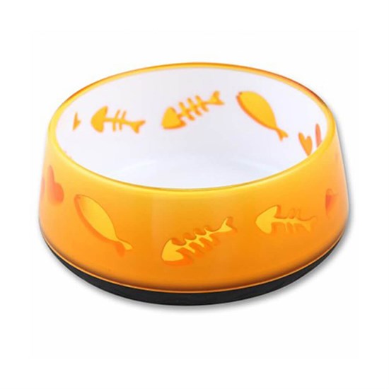Cat Love Bowl Orange