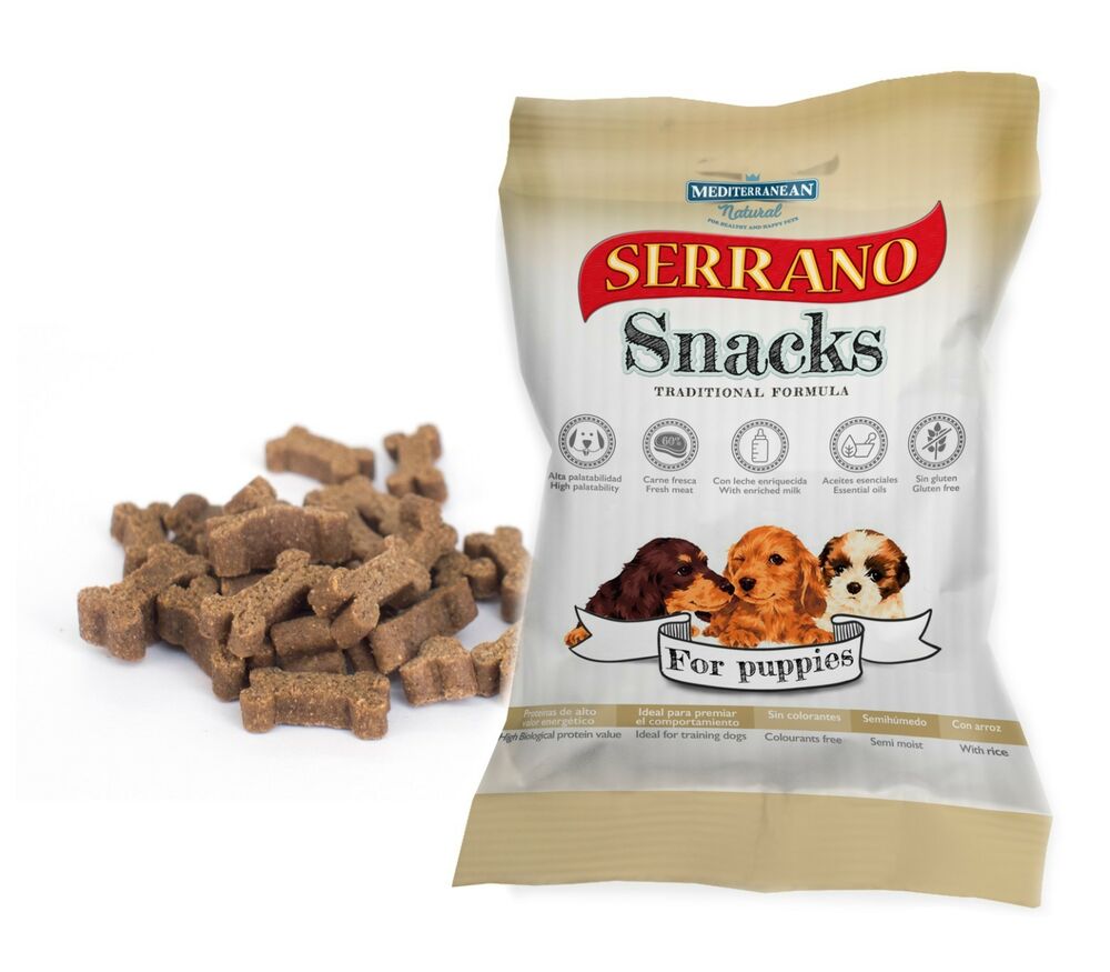 Meditteranean Naturals-serrano Puppy Special Snacks 100g