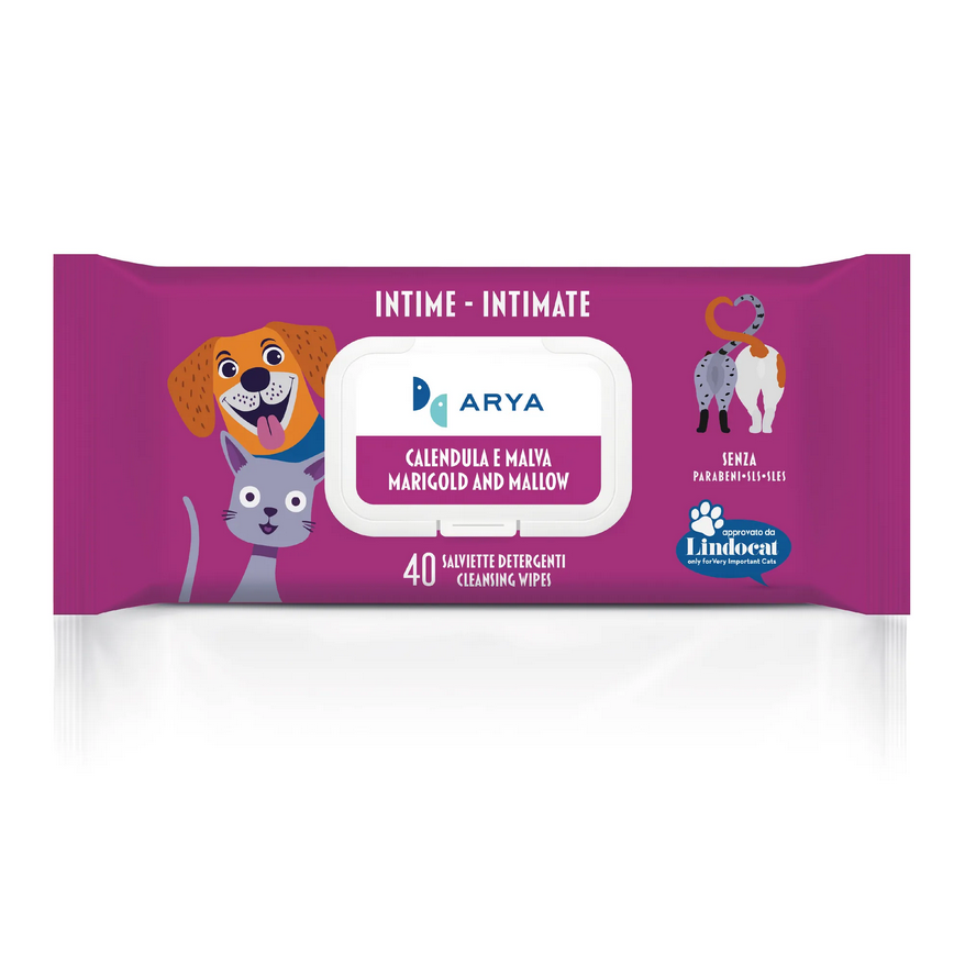 Arya Wet Wipes Intimate With Marigold And Mallow