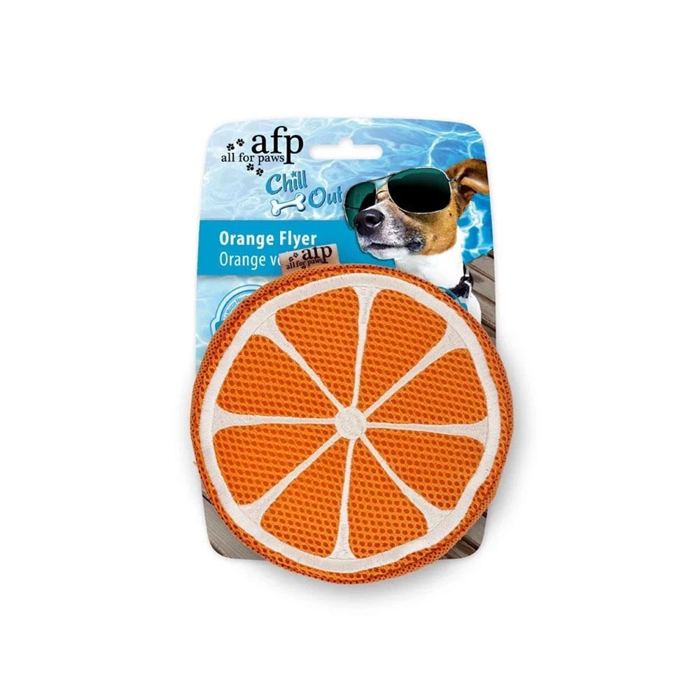Afp Dog Toy Chill Out Orange Flyer