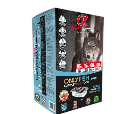 Alpha Spirit Only Fish Complete Dog Food