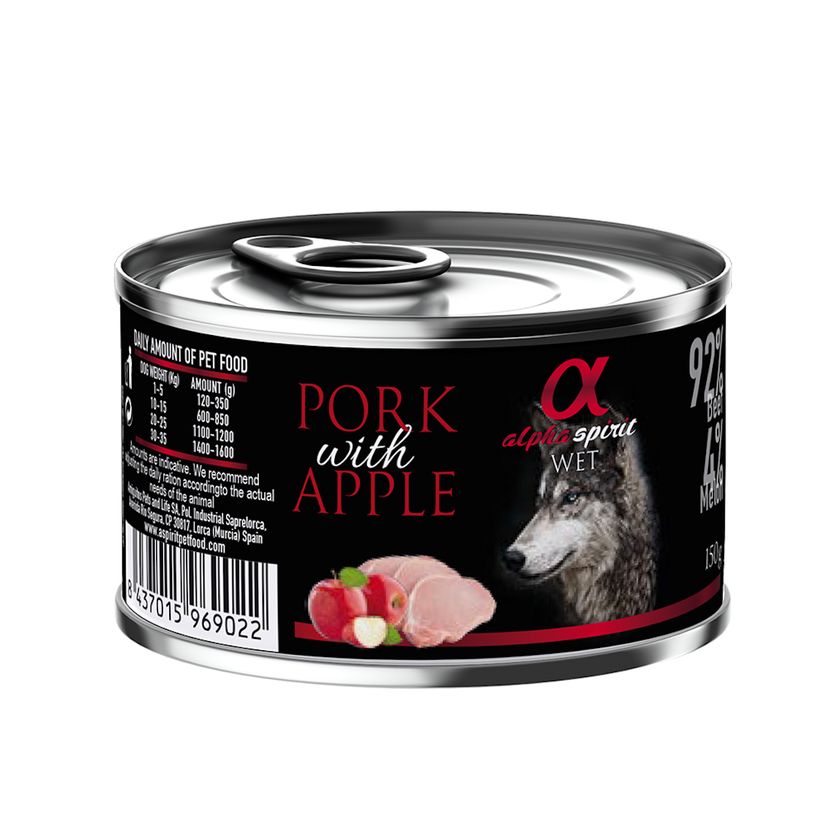Alpha spirit sales wet dog food