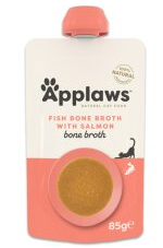 Applaws Fish Bone Broth with Salmon Topper for Cats