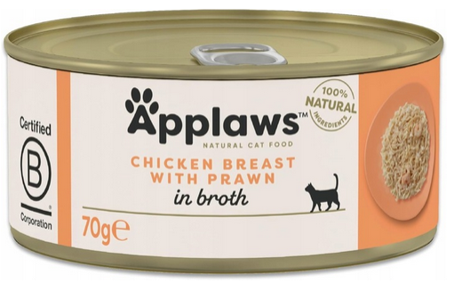 Applaws Cat Adult Chicken Breast with Shrimp in Broth
