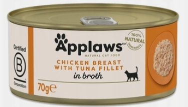 Applaws Chicken Breast with Tuna Fillet in Broth