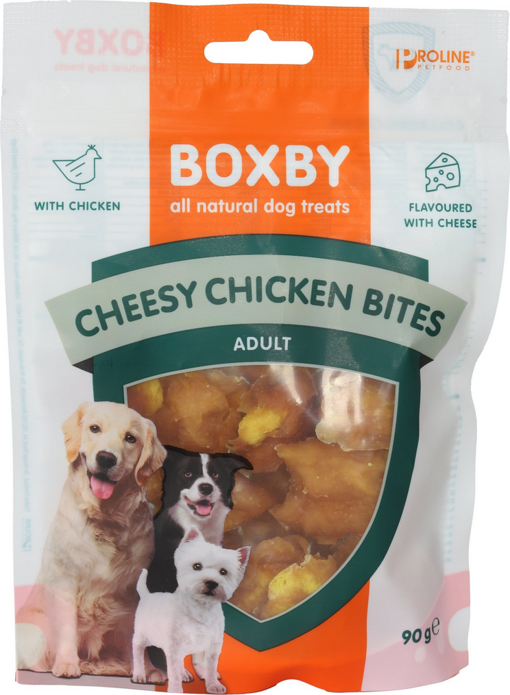Boxby Cheese and Chicken Bites Treats for Dogs