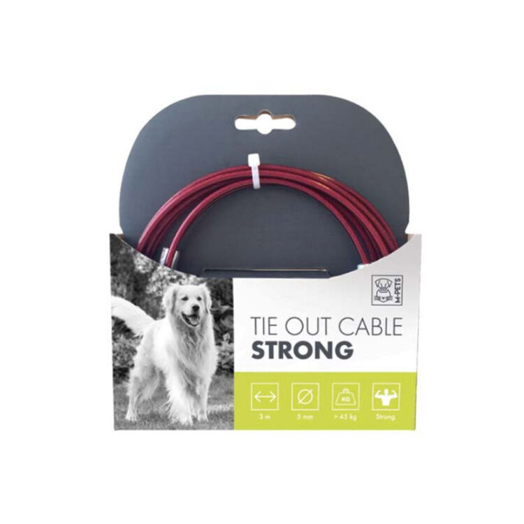 M-pets Tie Out Cable Strong 3m