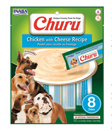 Inaba Churu Dog Chicken And Cheese Recipe Creamy Treat