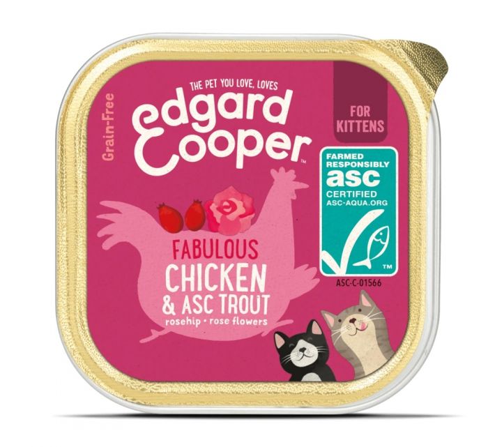 Edgard & Cooper Kitten Chicken & Trout