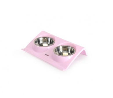 Camon Stand With Bowls Assorted Colors