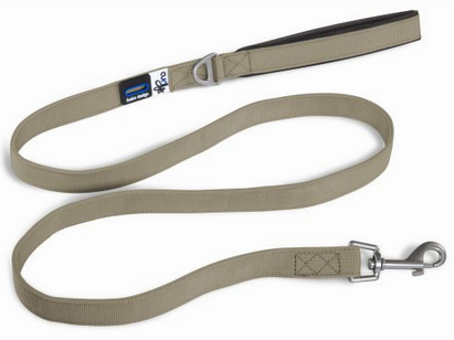 Curli Basic Nylon Leash 2 X 140 Tan