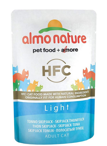 Almo nature light cat food shop