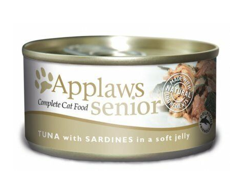 Applaws Senior Cat Can - Tuna & Sardine In Jelly 