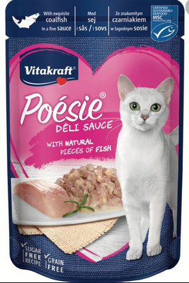 Vitakraft Poesie Deli Sauce With Hake