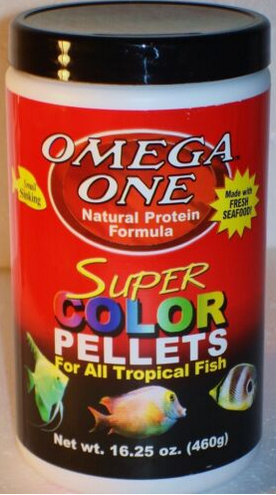 Omega One Sinking Super Color Pellets 