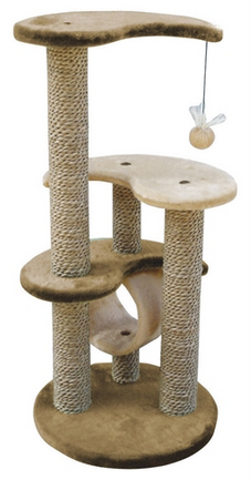 Vivog Ying Yang Cat Tree Brown 86x40x40