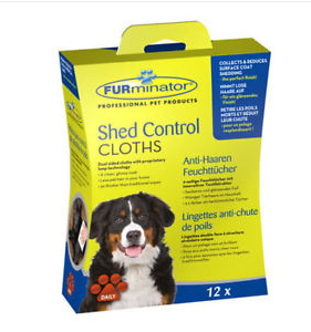 Furminator Coat Cloths For Dogs Shed Control 12pcs