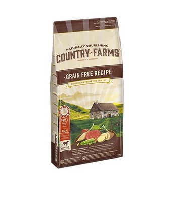 Country Farms Grain Free Adult Beef 
