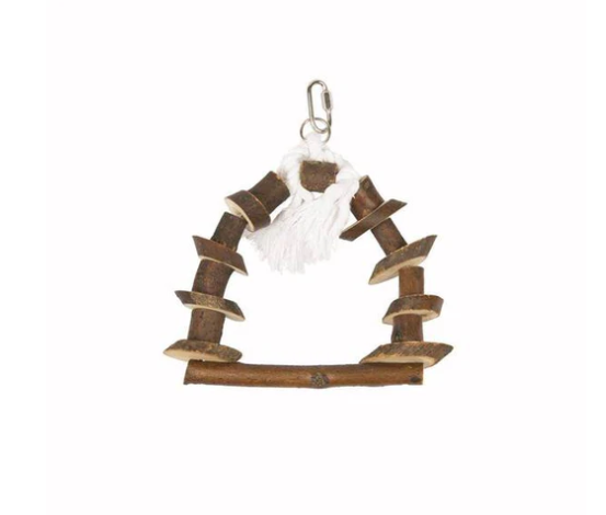 Duvo Birdtoy Wooden Swing With Rope 