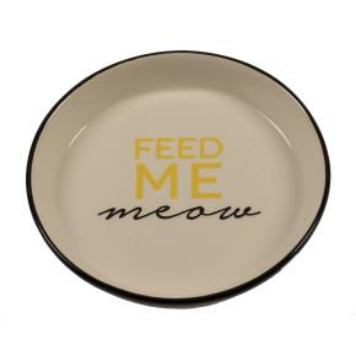 Duvo Ceramic Feeding Bowl Feed Me Meow