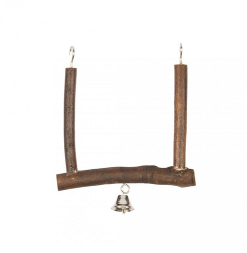 Wooden Swing With Bell