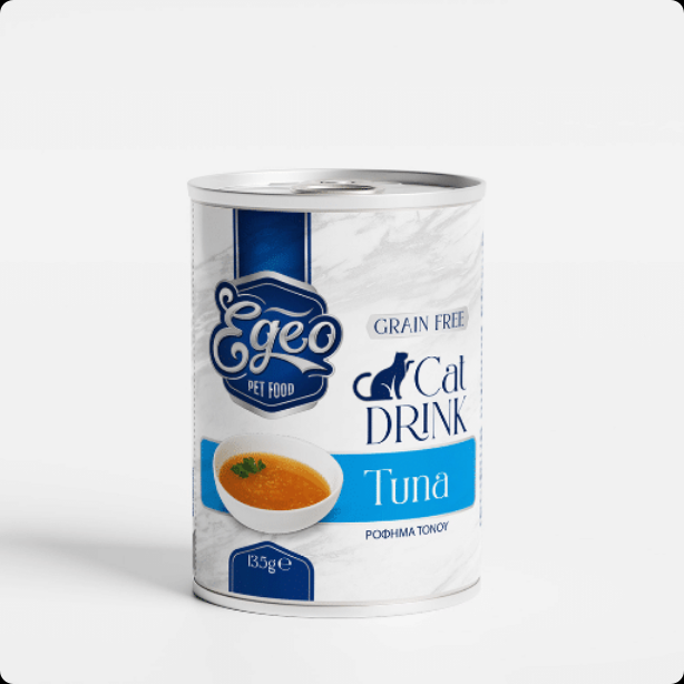 Egeo Tuna Drink 5 Meat Content Adult Cat Wet Food