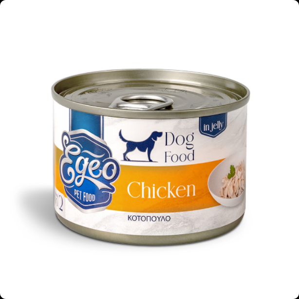 Egeo Chicken Breast With Rice In Jelly Adult Dog Wet Food