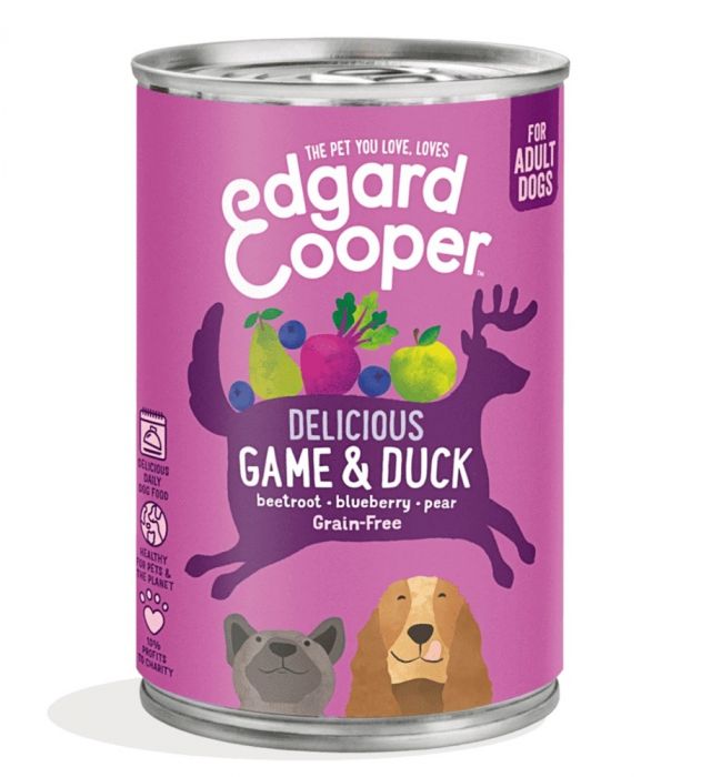 Edgard & Cooper Adult Dog Game & Duck 