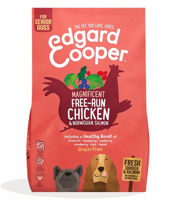 Edgard & Cooper Senior Dog Chicken & Salmon 