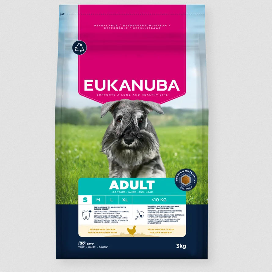 Eukanuba Life Care Adilt Small Breed with Chicken and Rice