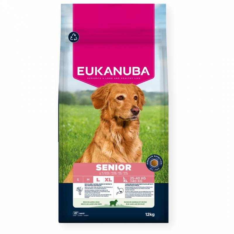 Eukanuba Life Care Senior Large / XLarge Breed with Lamb and Rice