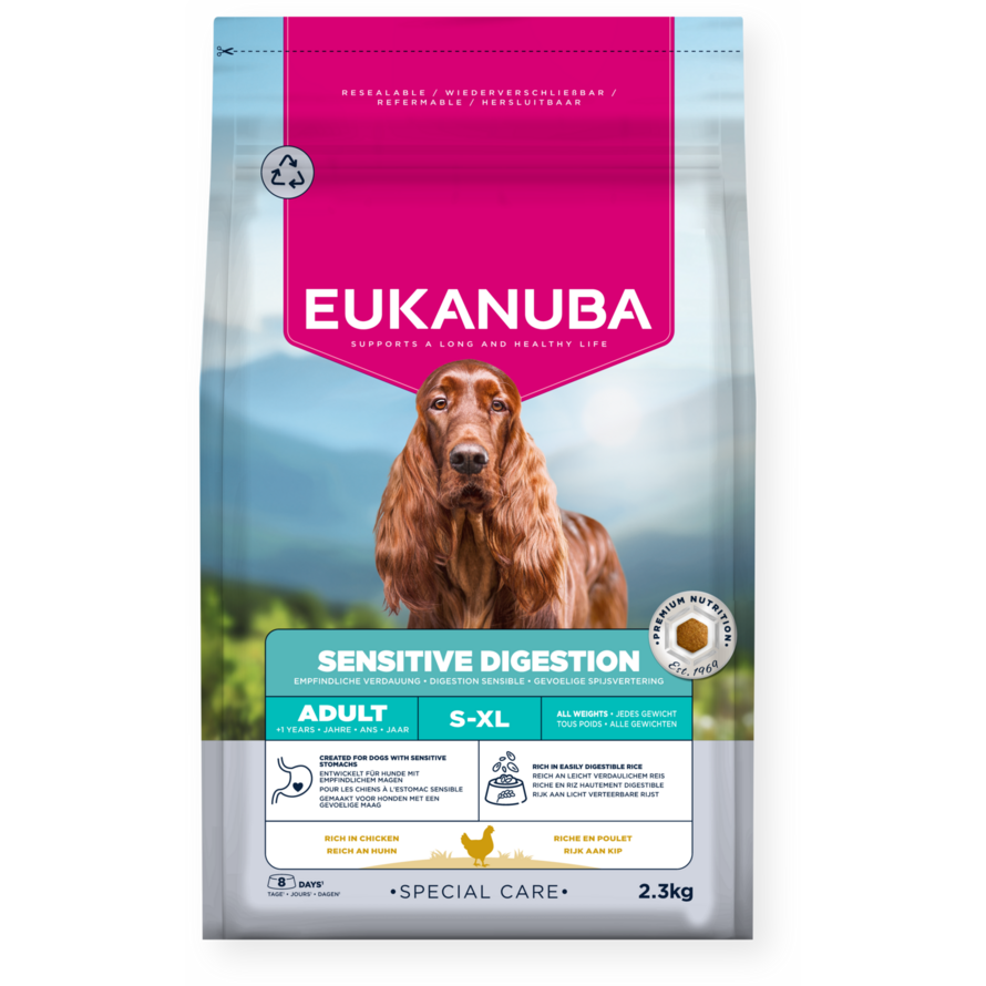 Eukanuba Special Care Sensitive Digestion Adult All Breed Rich in Chicken